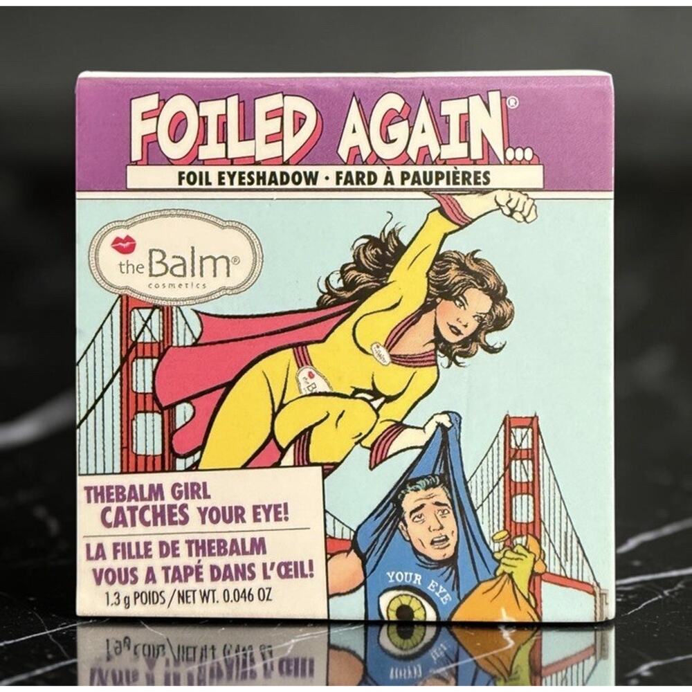 THE BALM Foiled Again Foil Eyeshadow RED-HANDED 1.5 g / .046 oz NEW